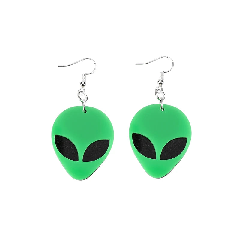 Alien Earrings