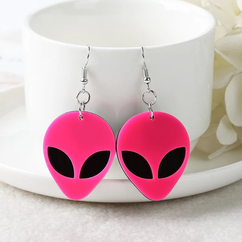 Alien Earrings