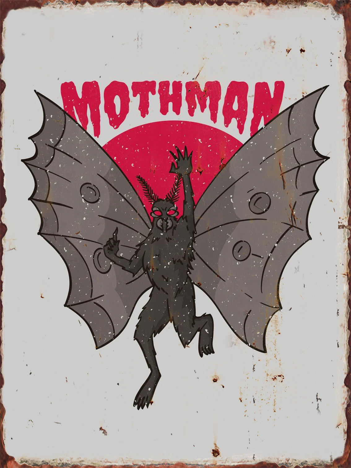 Moth Man Wall Art