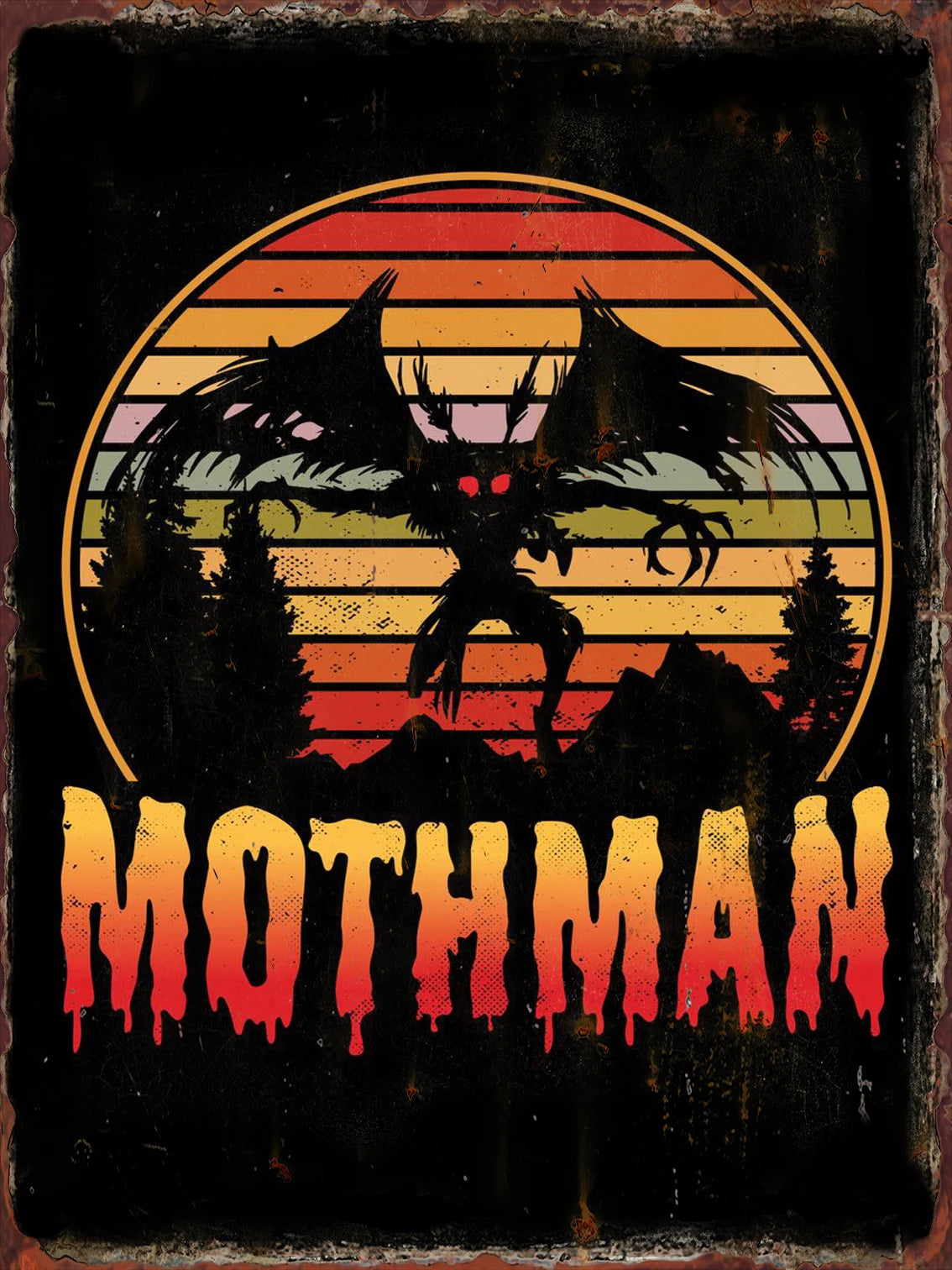 Moth Man Wall Art