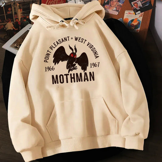 Womens Moth Man Hoodie