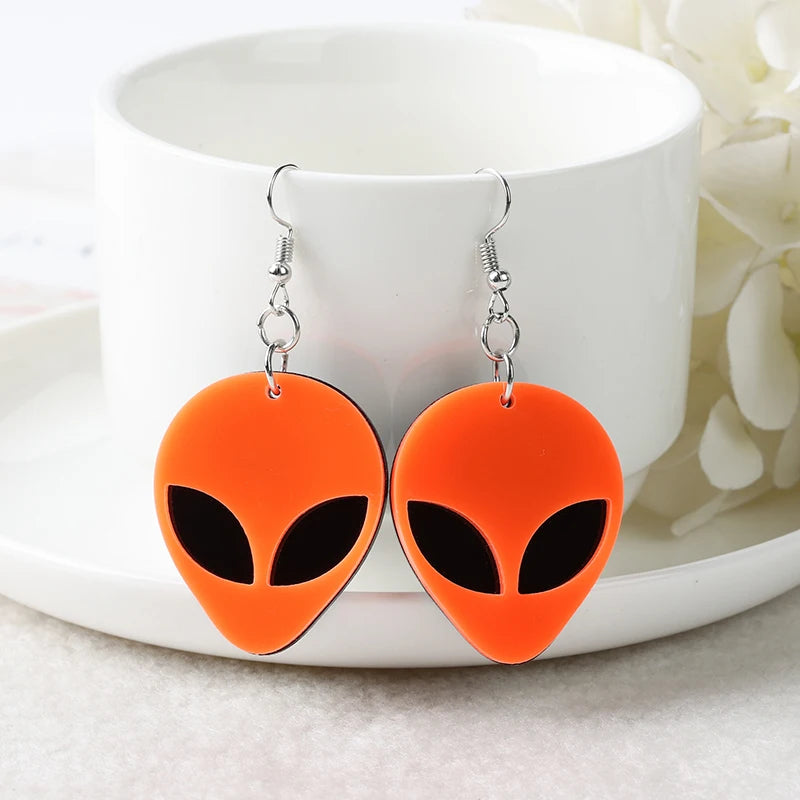 Alien Earrings