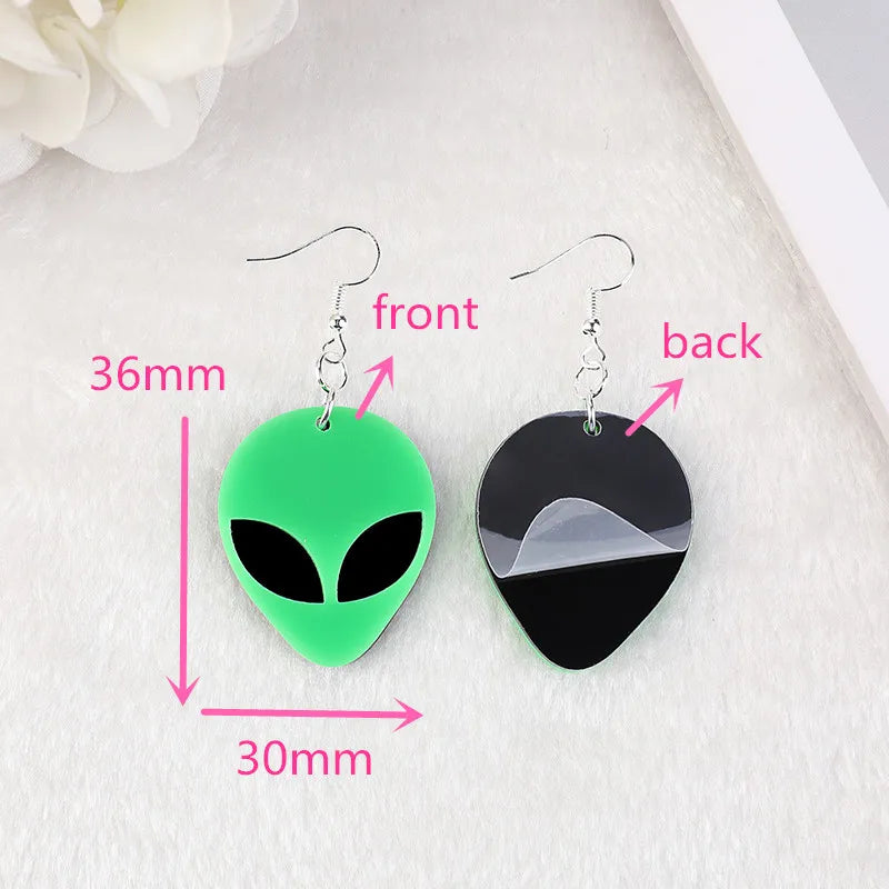 Alien Earrings