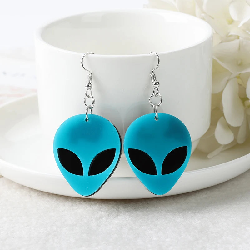 Alien Earrings