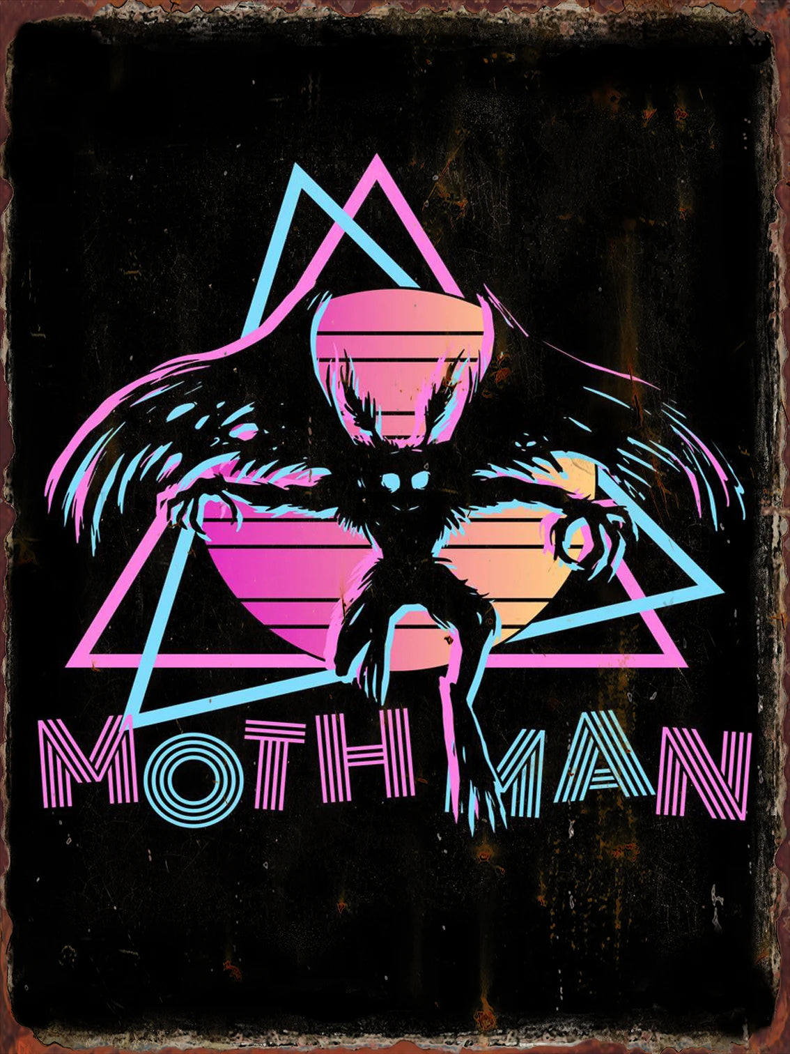 Moth Man Wall Art