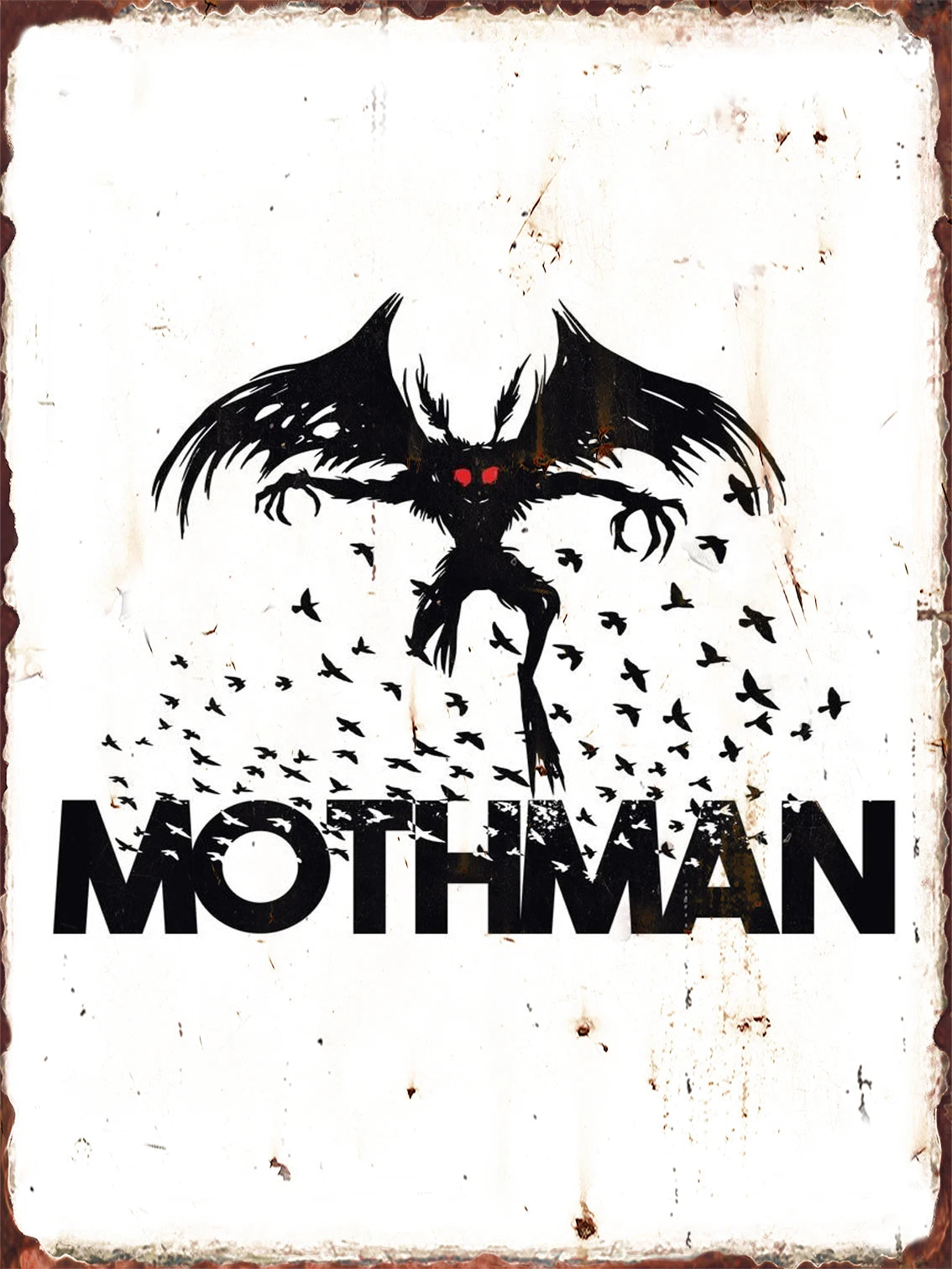 Moth Man Wall Art