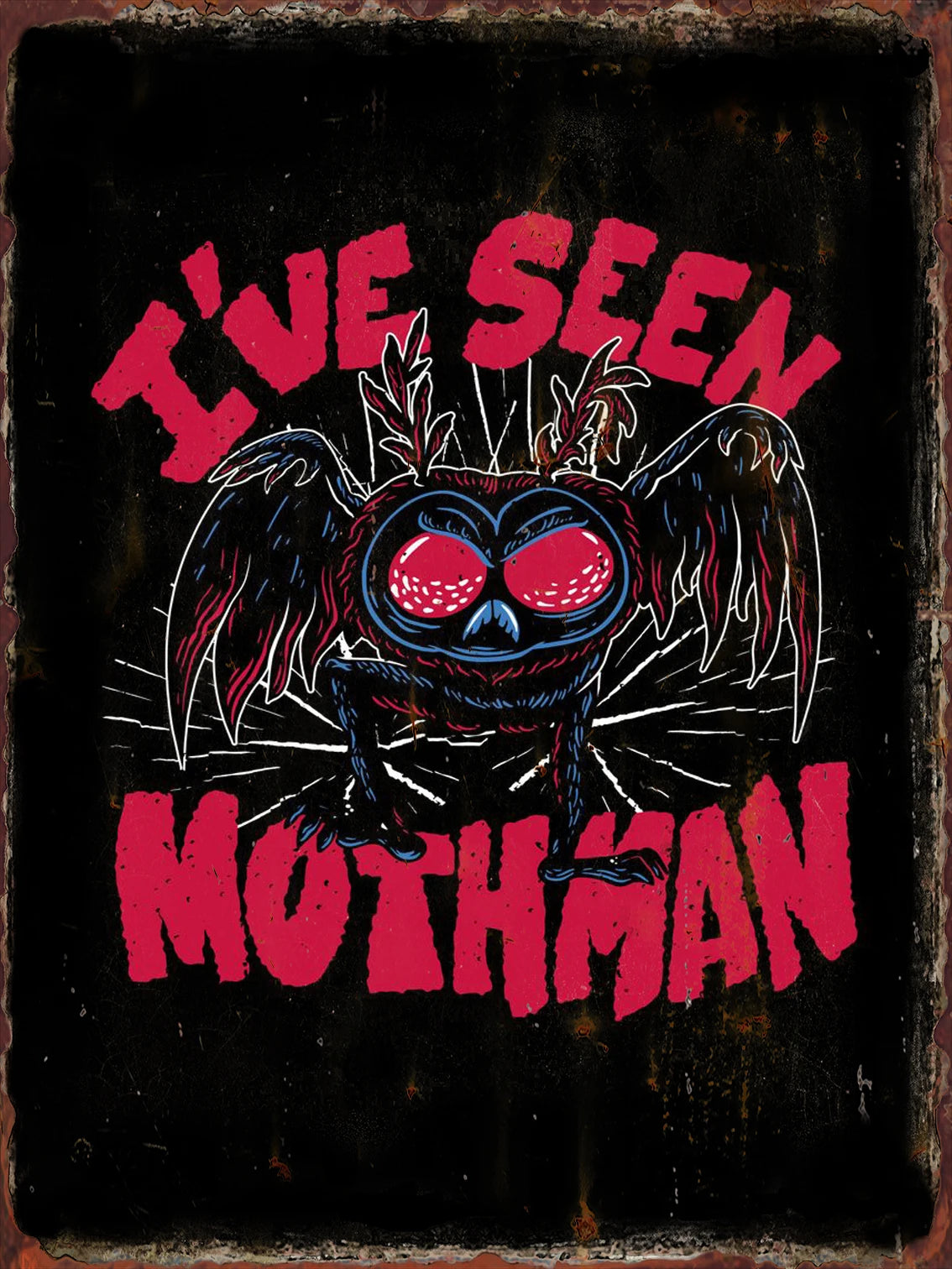 Moth Man Wall Art