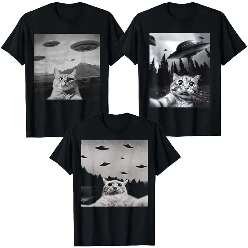 Cat Selfie Tee