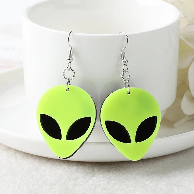 Alien Earrings